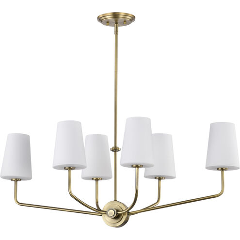 Cordello 18 inch Vintage Brass Island Pendant Ceiling Light