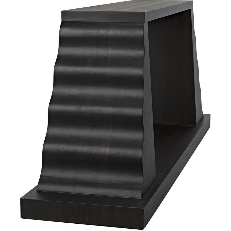 Aurora 72 X 18 inch Ebony Walnut Console