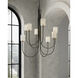 Archetype 8 Light 32.5 inch Statuary Bronze Chandelier Ceiling Light