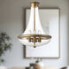 Alora Mood Marcel Pendant Ceiling Light in Aged Gold