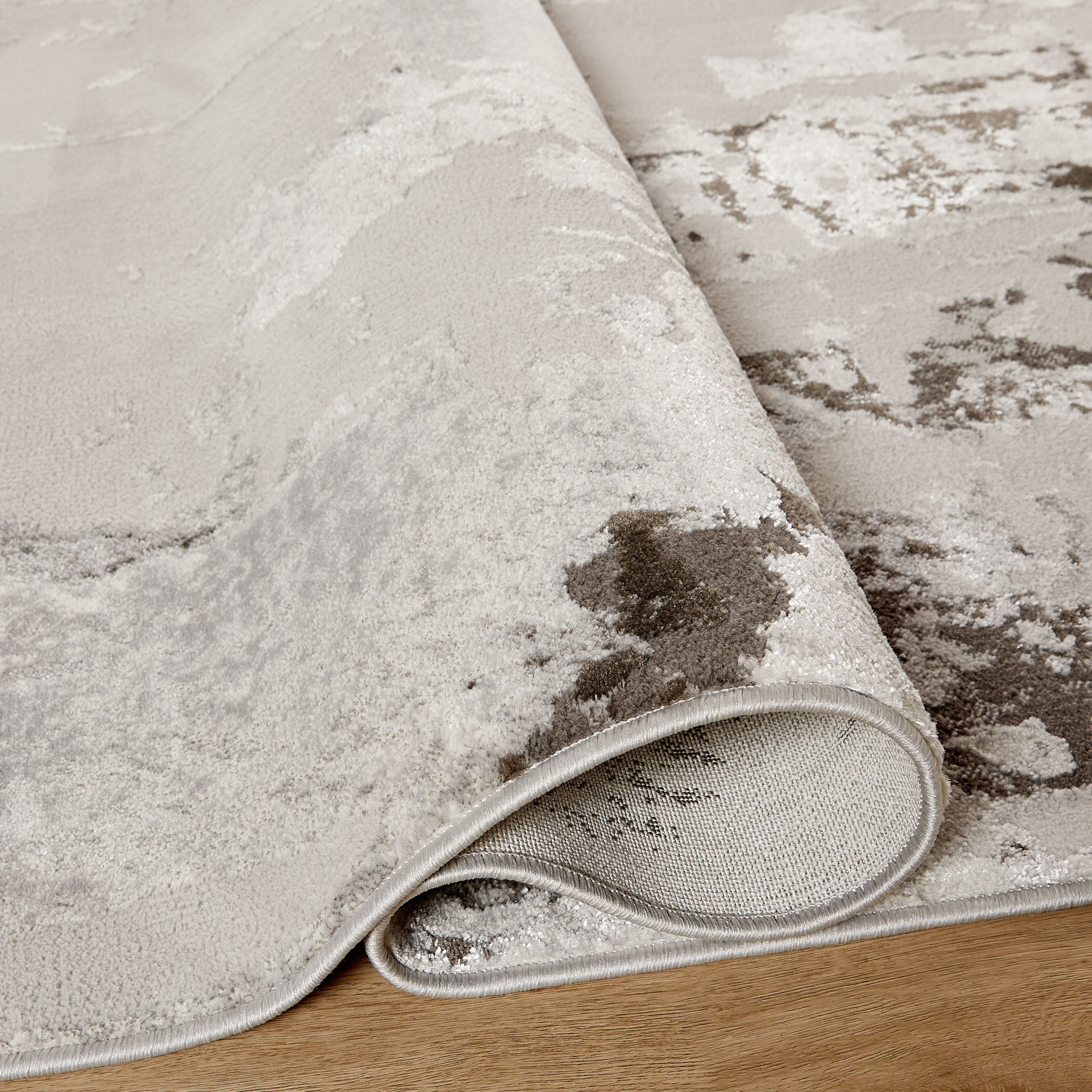 Ayda 36 X 24 inch Black/Grey Rug in 2 x 3