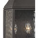 Forged Jefferson 2 Light 19 inch Charcoal Outdoor Sconce