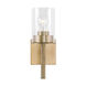 Mason 1 Light 5 inch Aged Brass Sconce Wall Light
