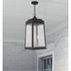 Oslo 3 Light 10.5 inch Black Outdoor Pendant Lantern