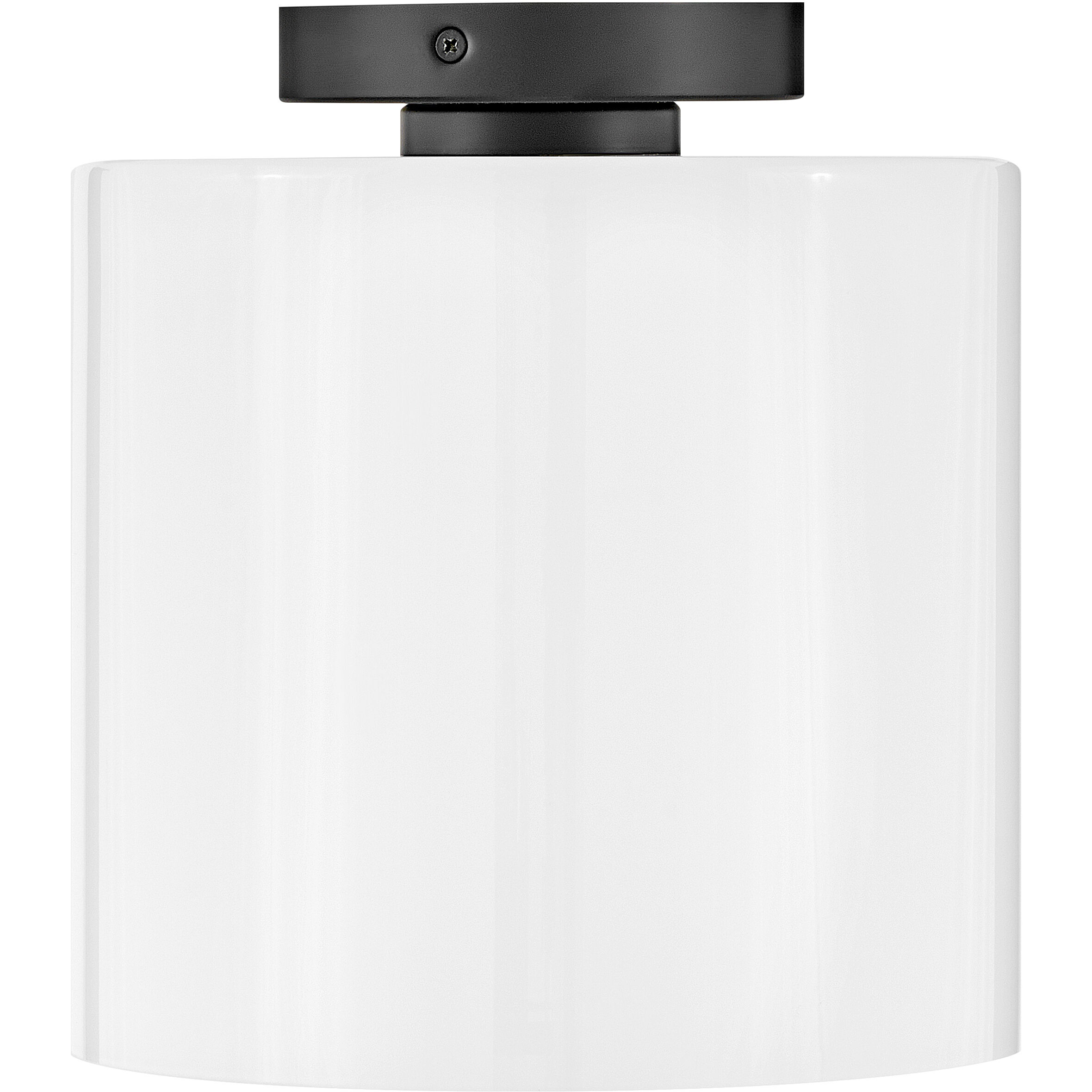 Pippa LED 8.5 inch Black Foyer Light Ceiling Light, Flush Mount