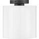 Pippa LED 8.5 inch Black Foyer Light Ceiling Light, Flush Mount