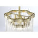 Azura 1 Light 8.63 inch Heirloom Brass Mini-Pendant Ceiling Light