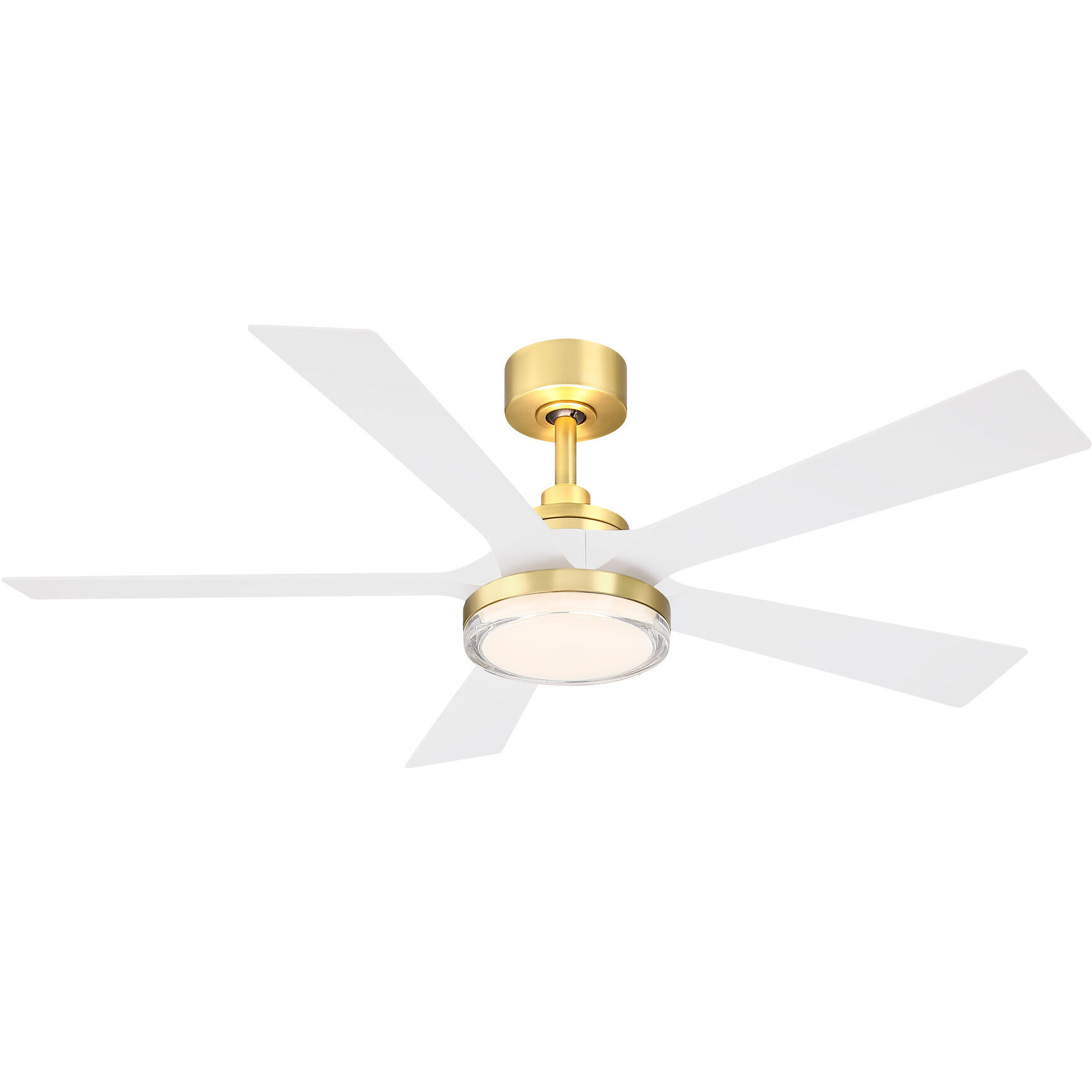 TorchAire 52 52 inch Matte White Fan-Uni