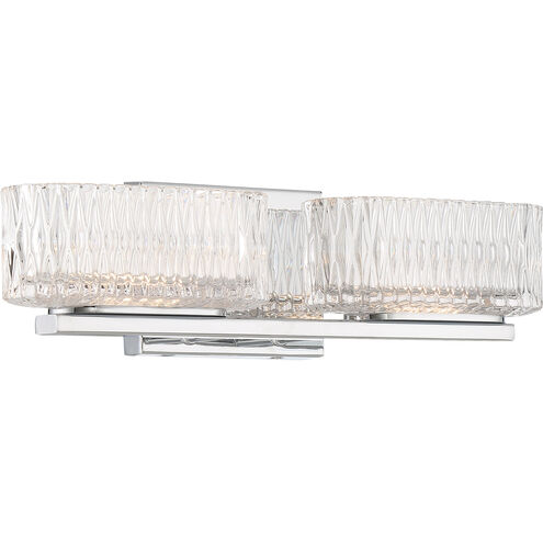 Sparren LED 16.75 inch Chrome Bath Light Wall Light