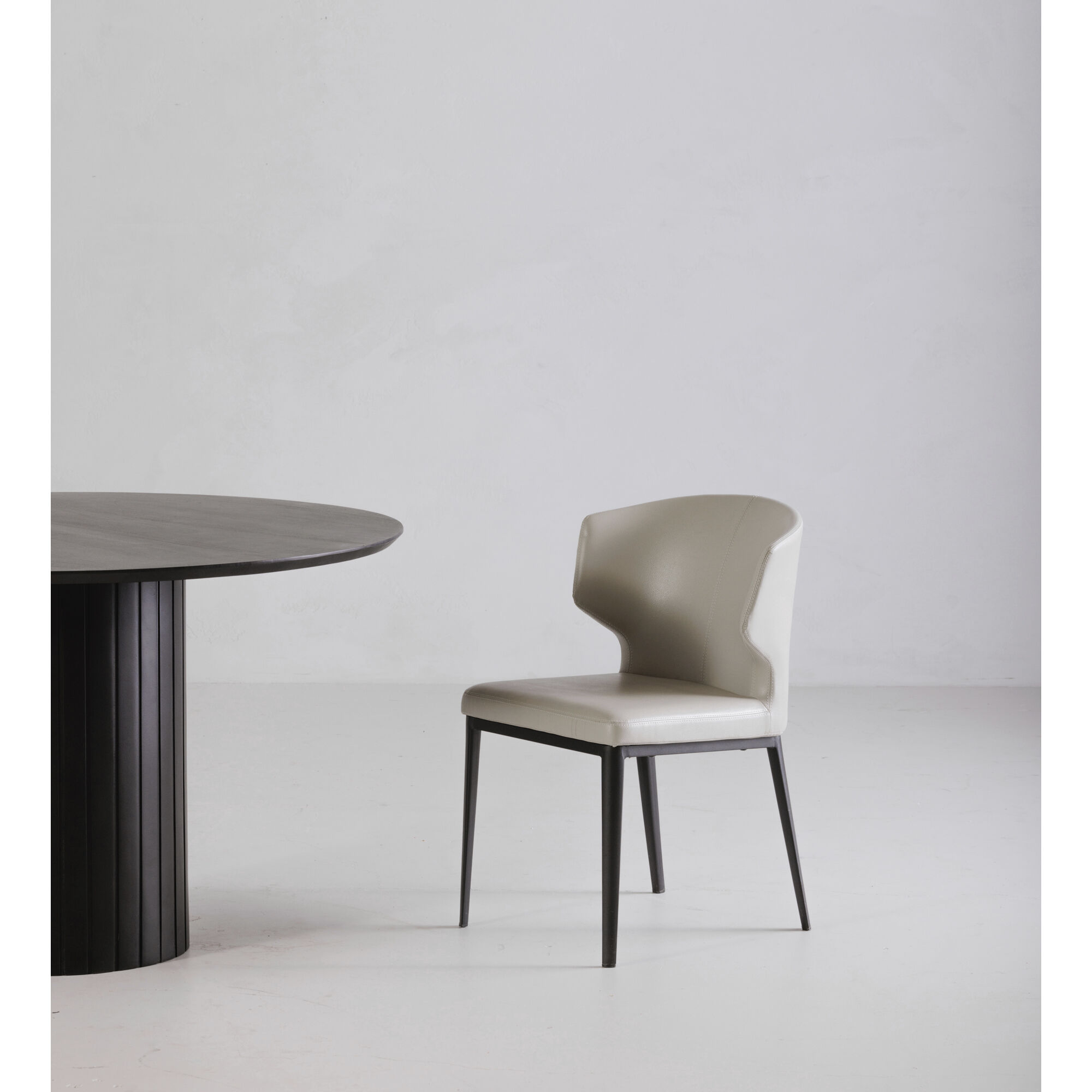 Delaney Beige Side Chair, Set of 2