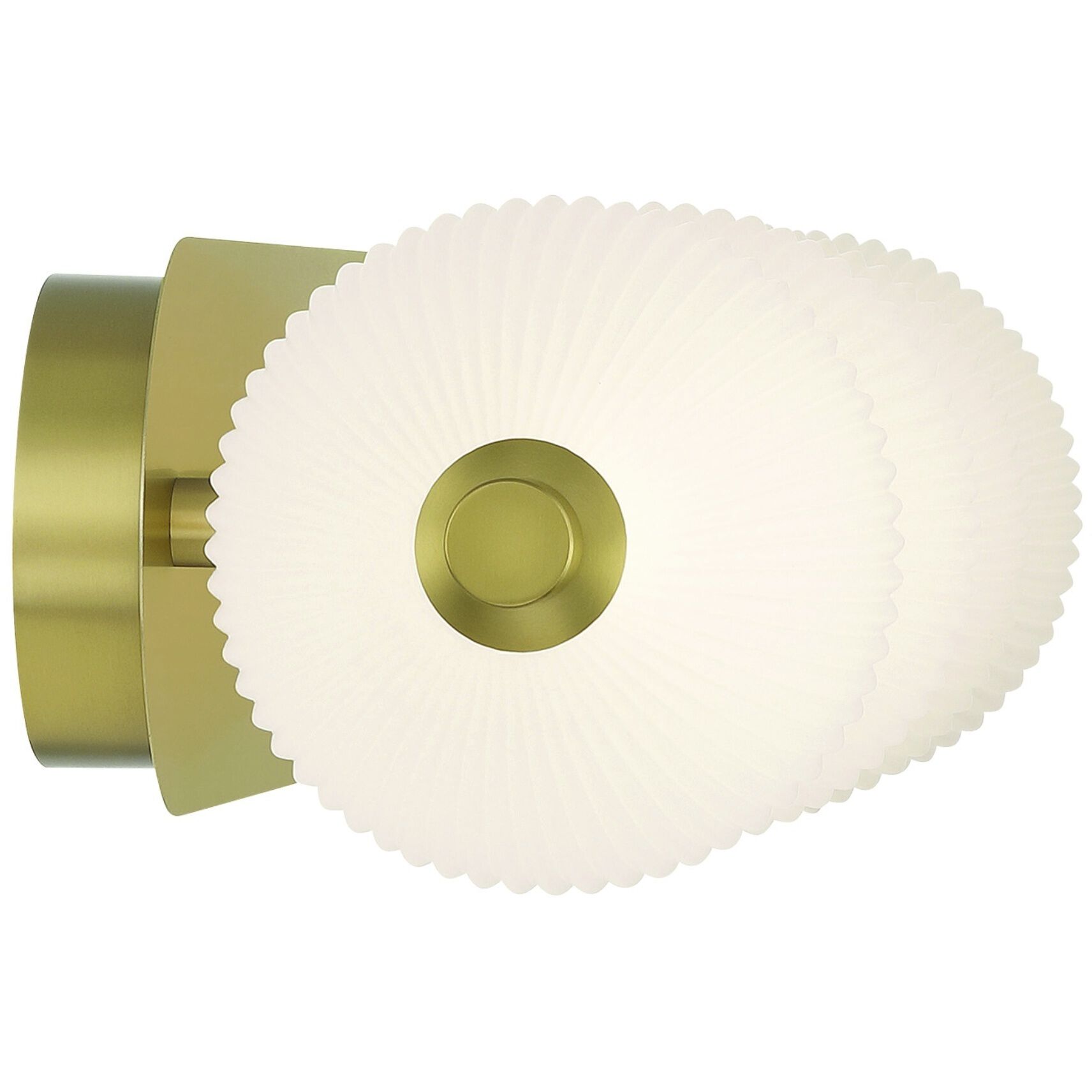 Palmas 4 Light 30 inch Gold Vanity Light Wall Light