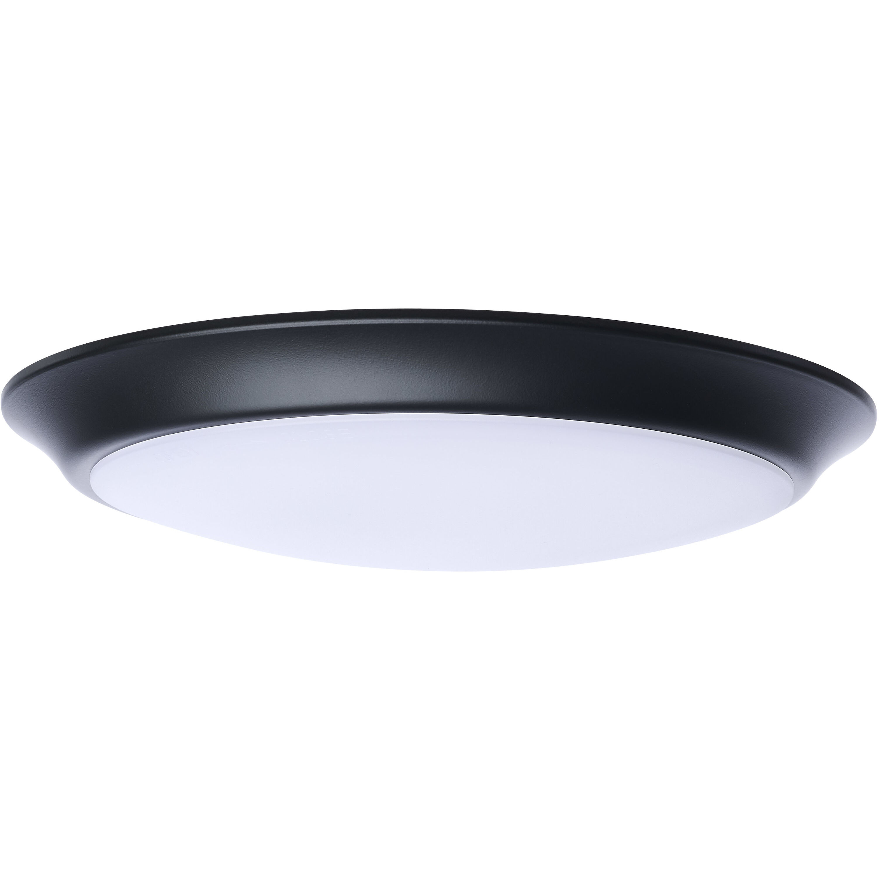ColorQuick LED 9.49 inch Black Close-to-Ceiling LED Disk Ceiling Light