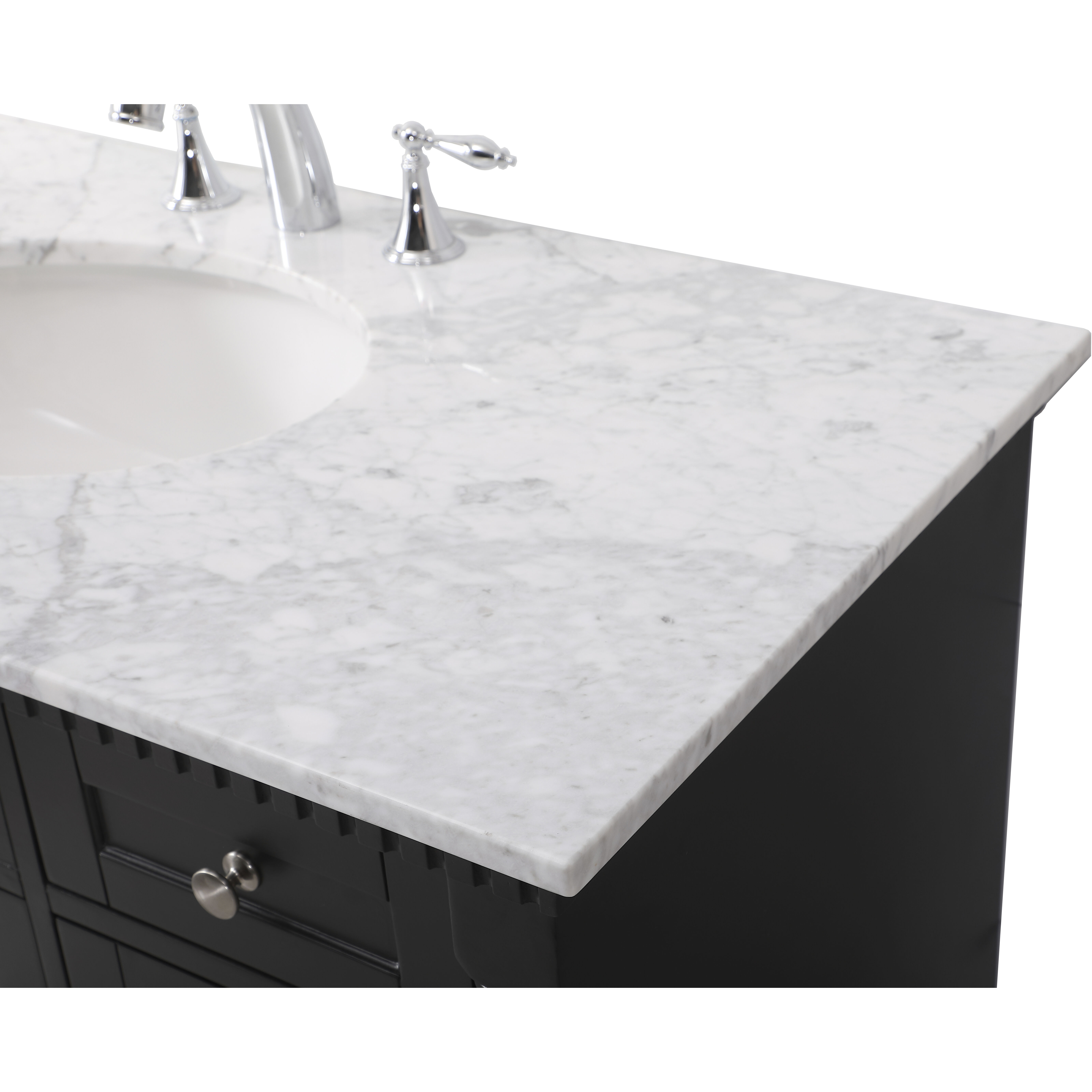 Clarence 42 X 21.5 X 35 inch Black Vanity Sink Set