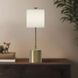 Alora Mood Issa 26.38 inch 1.00 watt Brushed Gold and Ivory Linen Table Lamp Portable Light