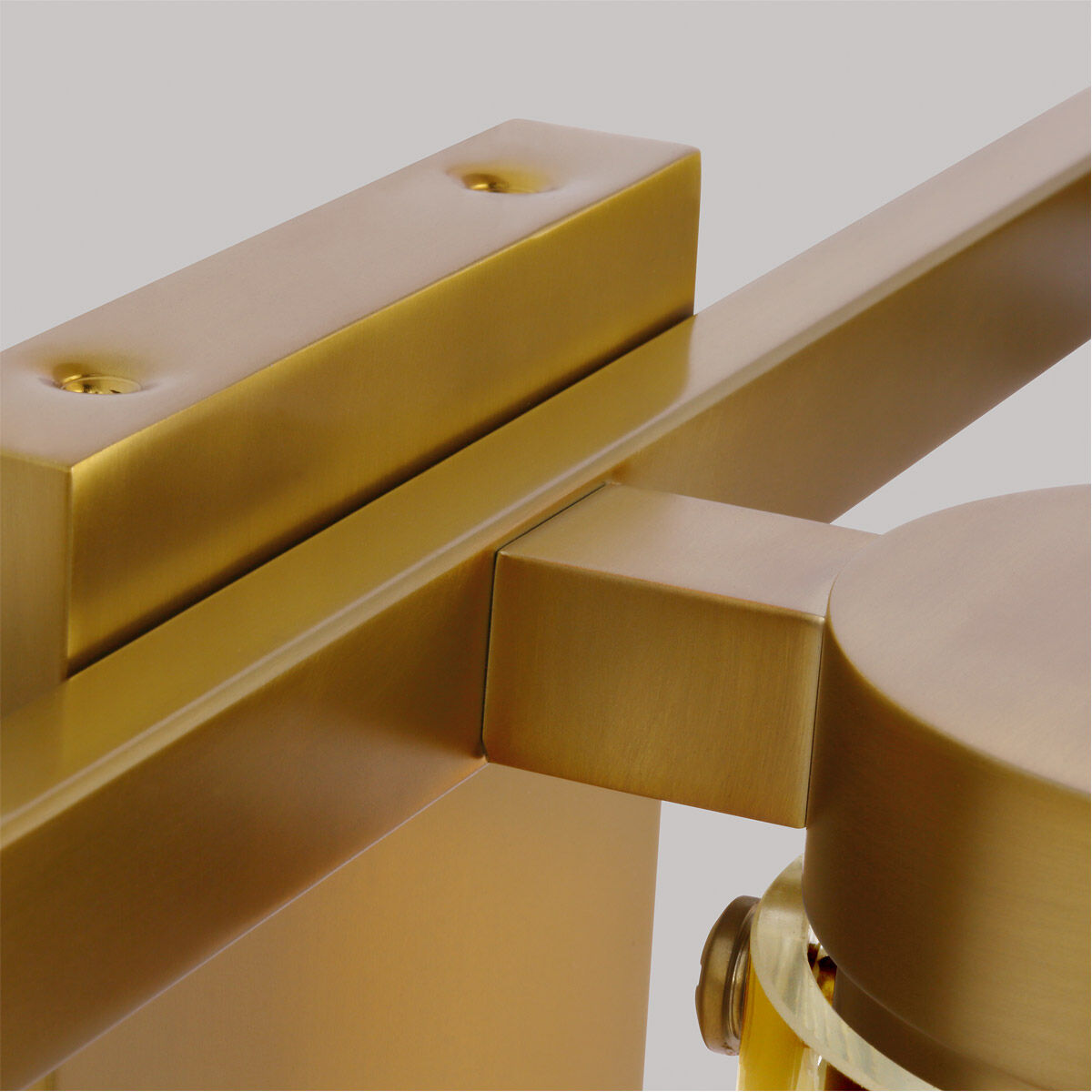 C&M by Chapman & Myers Garrett 3 Light 21.13 inch Burnished Brass Vanity Light Wall Light