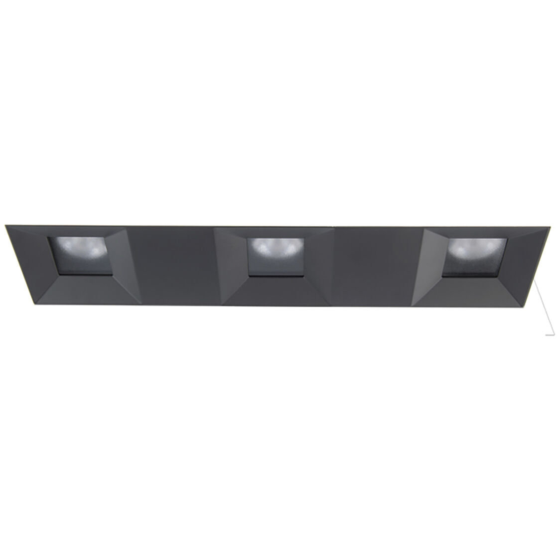 Ocularc LED Black Recessed Trims