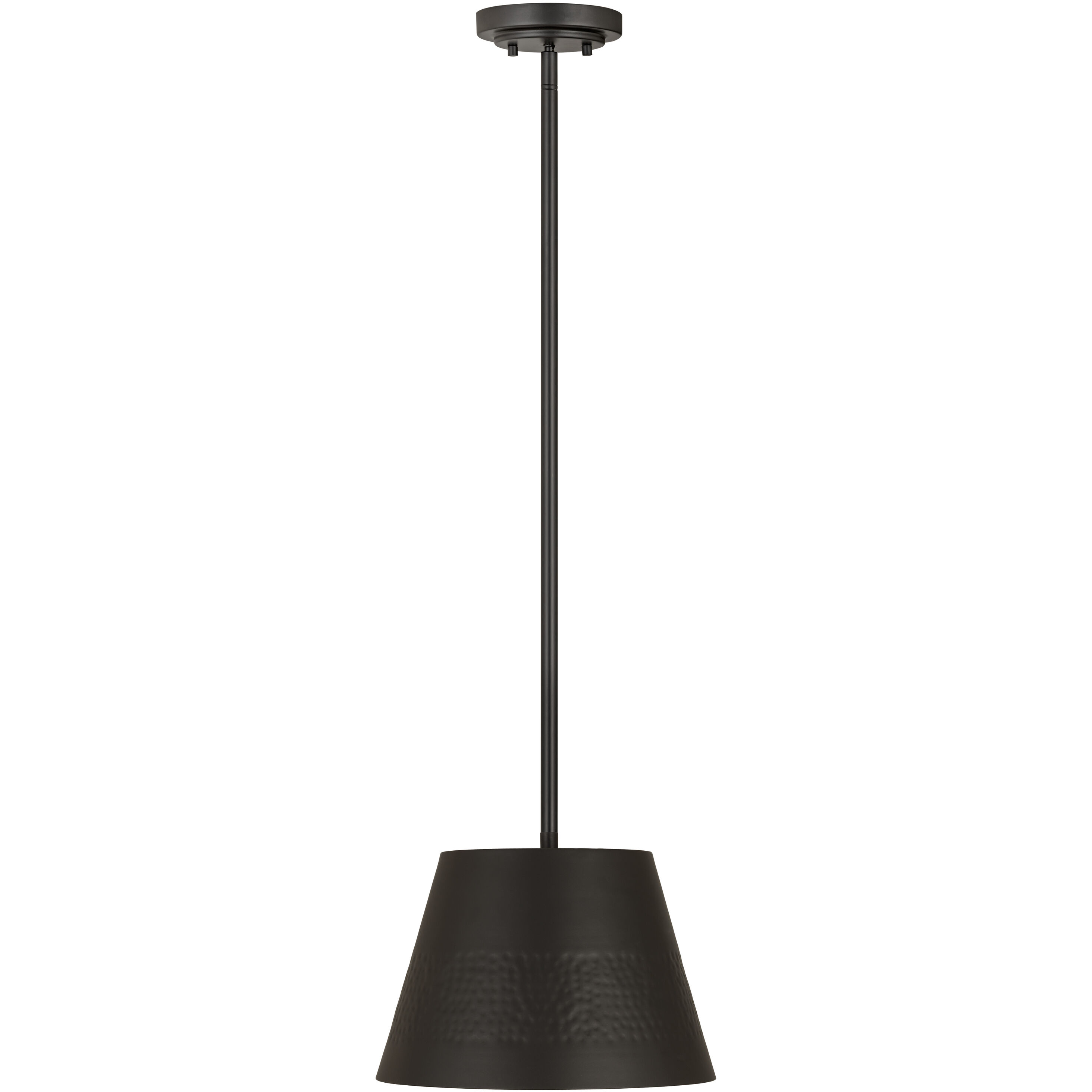 Maddox 1 Light 12 inch Matte Black Pendant Ceiling Light