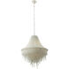 Crystal Reign 7 Light 29.3 inch Nickel Pendant Ceiling Light