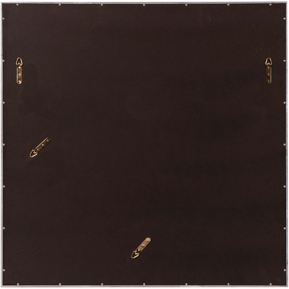 Bamboo 40 X 40 inch Country Gold Wall Mirror