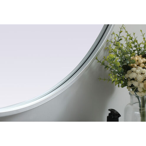Asha 40 X 30 inch Silver Mirror in 30 x 40