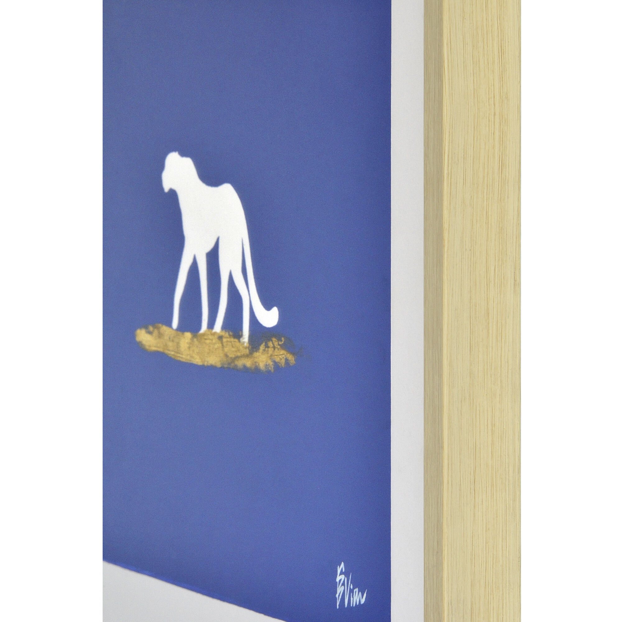 Makalu Gold Foil Wall Art, Set of 3