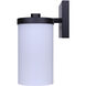 Britton 4 Light 28 inch Matte Black Vanity Fixture Wall Light