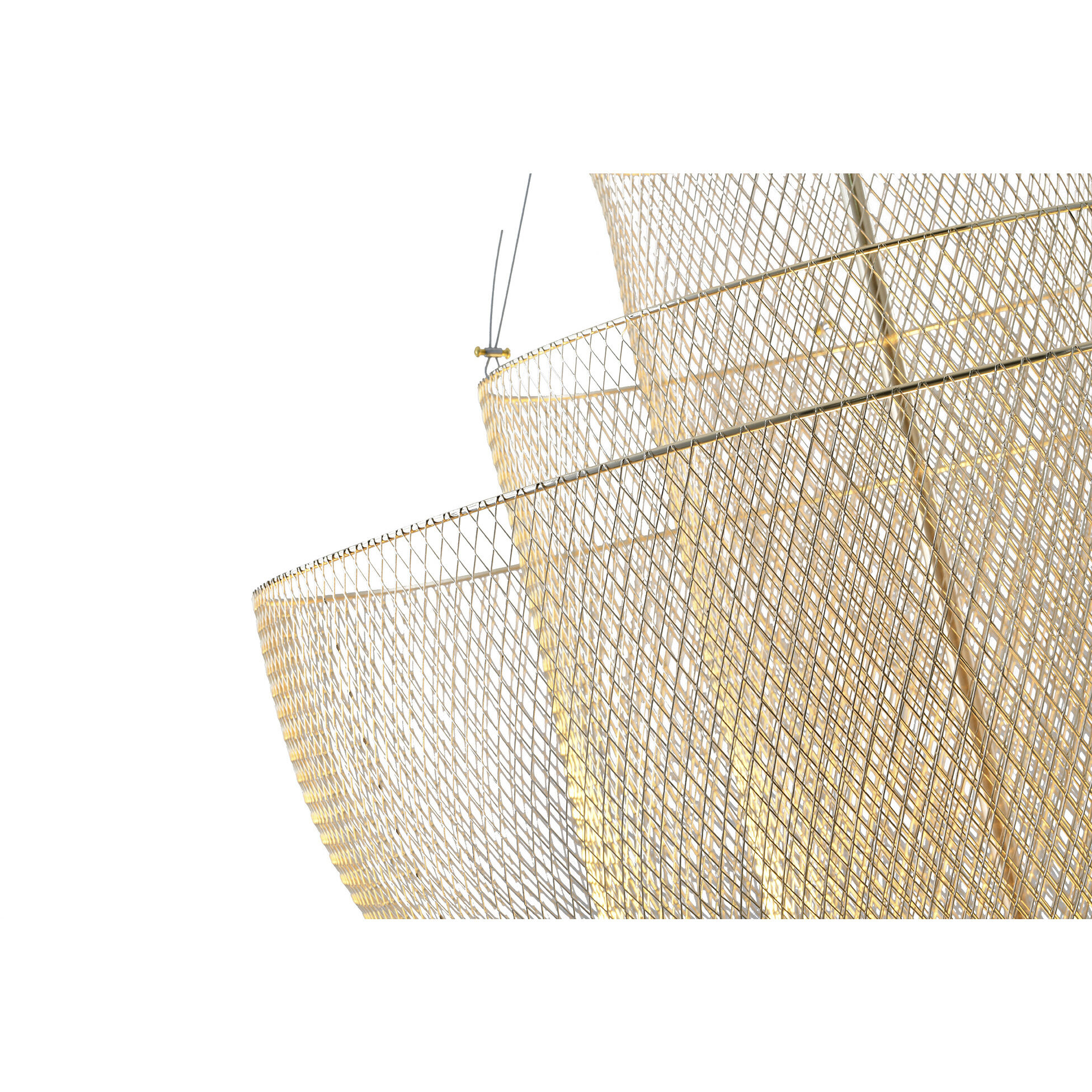 Canada LED 31.5 inch Gold Chandelier Ceiling Light