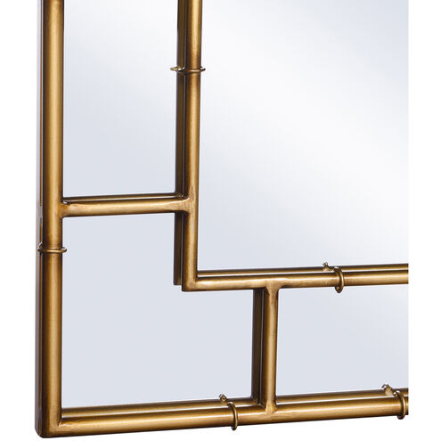 Cameron 39.4 X 23.6 inch Clear and Aged Gold Wall Mirror