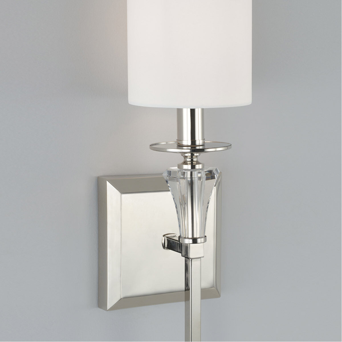 Laurent 1 Light 5 inch Polished Nickel Sconce Wall Light