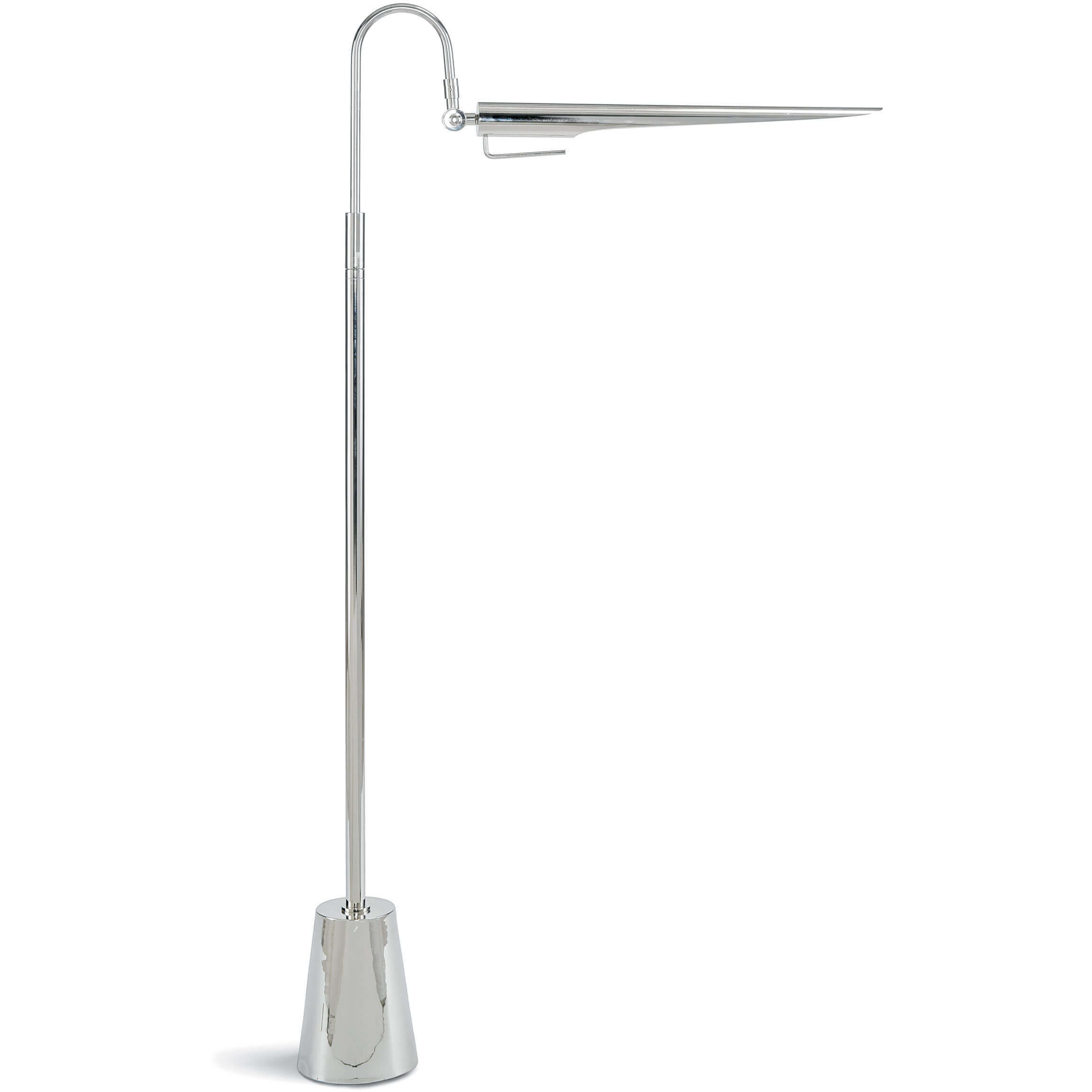 Raven 69.5 inch 25.00 watt Polished Nickel Floor Lamp Portable Light