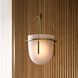 Kathleen 1 Light 13 inch Antique Brass Pendant Ceiling Light
