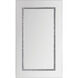 Embedded Jewels 40 X 24 inch Chrome Wall Mirror