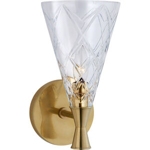 Visual Comfort Kate Spade New York Darcy2 1 Light 6 inch Soft Brass Single Sconce Wall Light KS2300SB-CG - Open Box