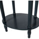 Asher 27 X 19.5 inch Antique Navy Side Table