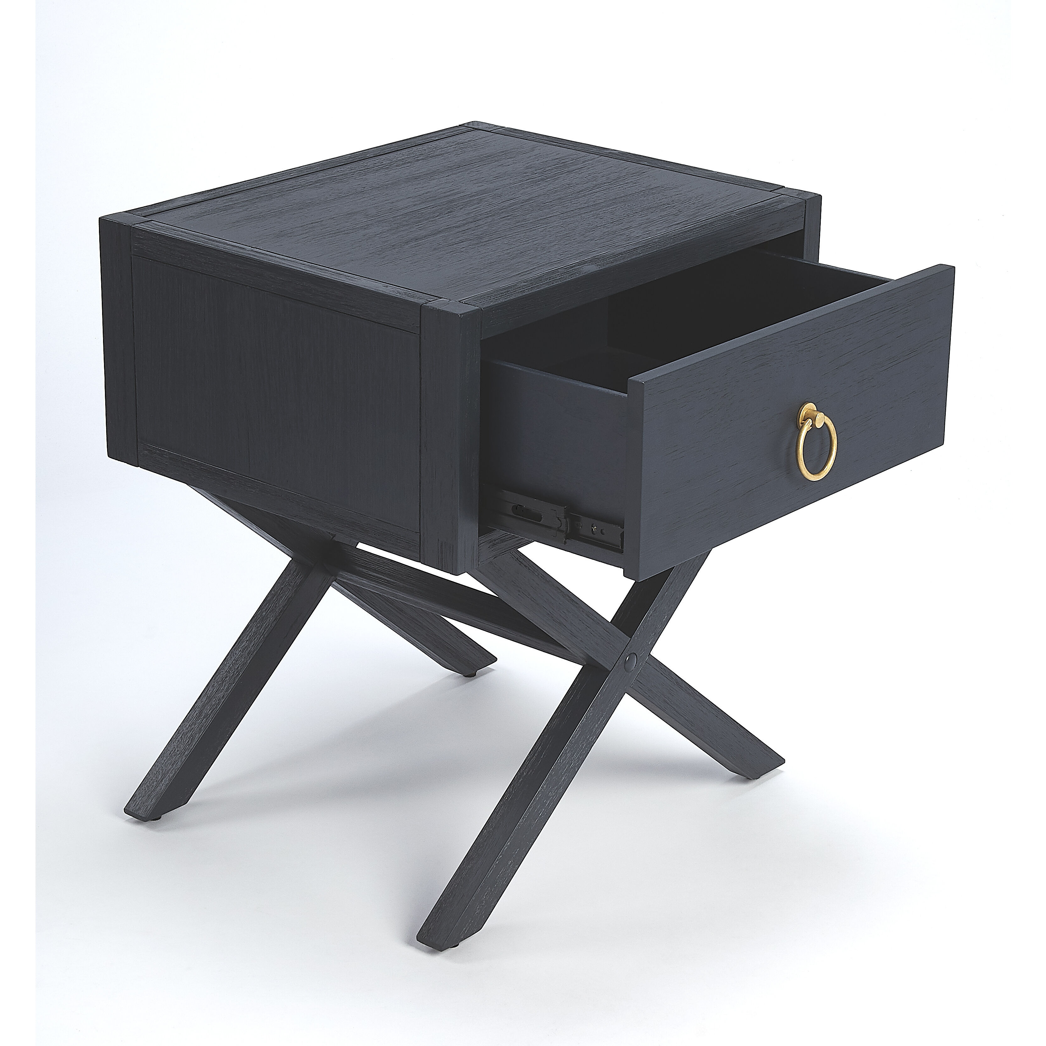 Butler Loft Lark Navy Blue 22 X 19 inch Blue Accent Table