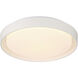 Lumea 15.5 inch Matte White Flush Mount Ceiling Light