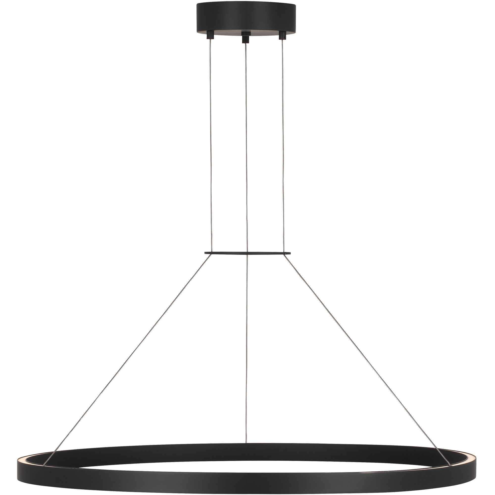 Sean Lavin Fiama 1 Light 36 inch Matte Black Chandelier Ceiling Light