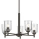 Shailene 5 Light Olde Bronze Chandelier Ceiling Light