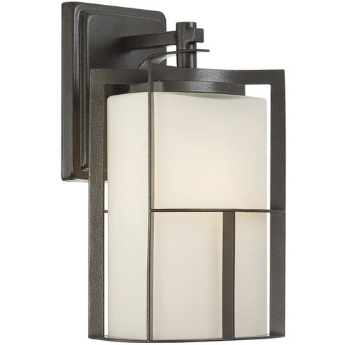Braxton 1 Light 13 inch Charcoal Outdoor Wall Lantern
