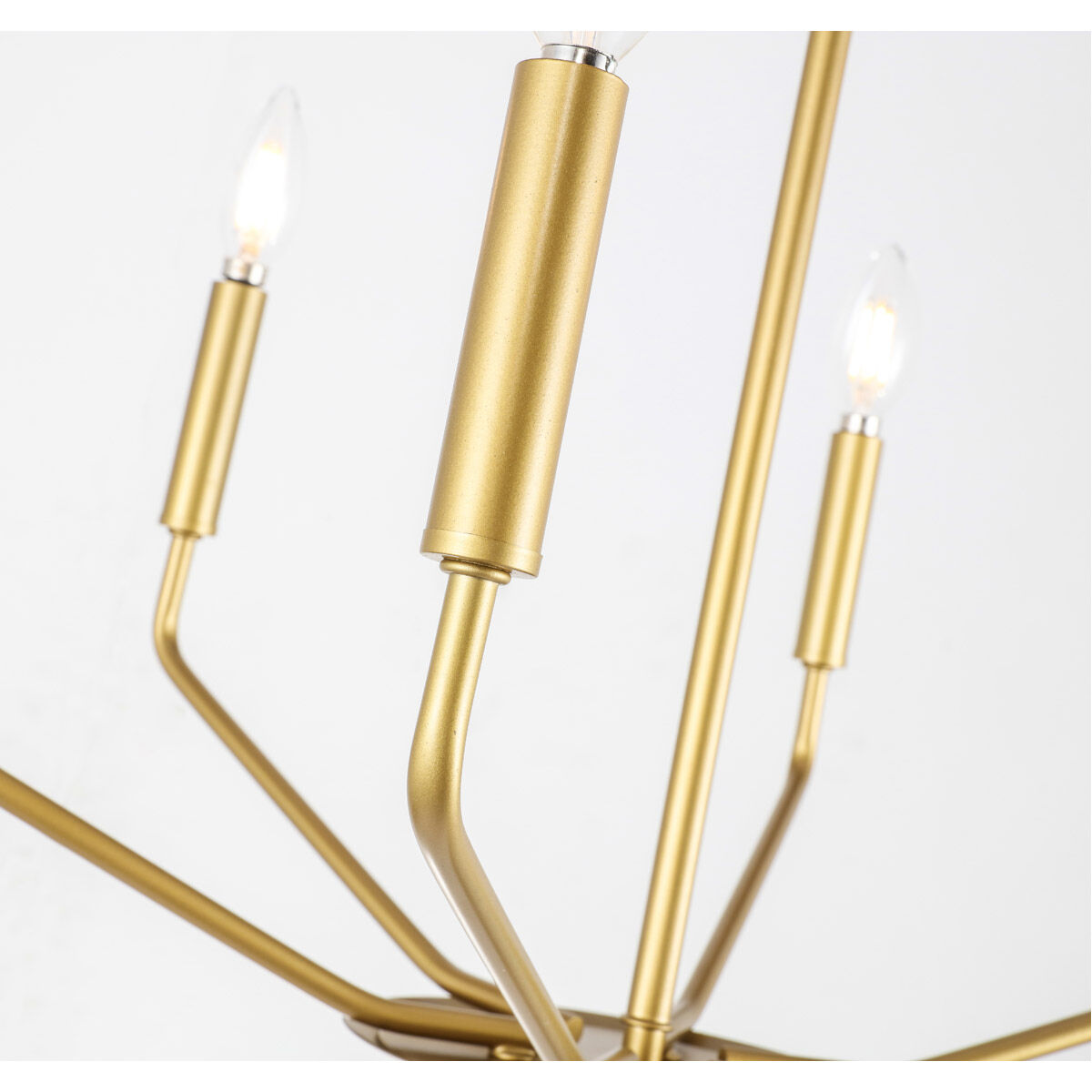 Enzo 6 Light 22 inch Brass Pendant Ceiling Light