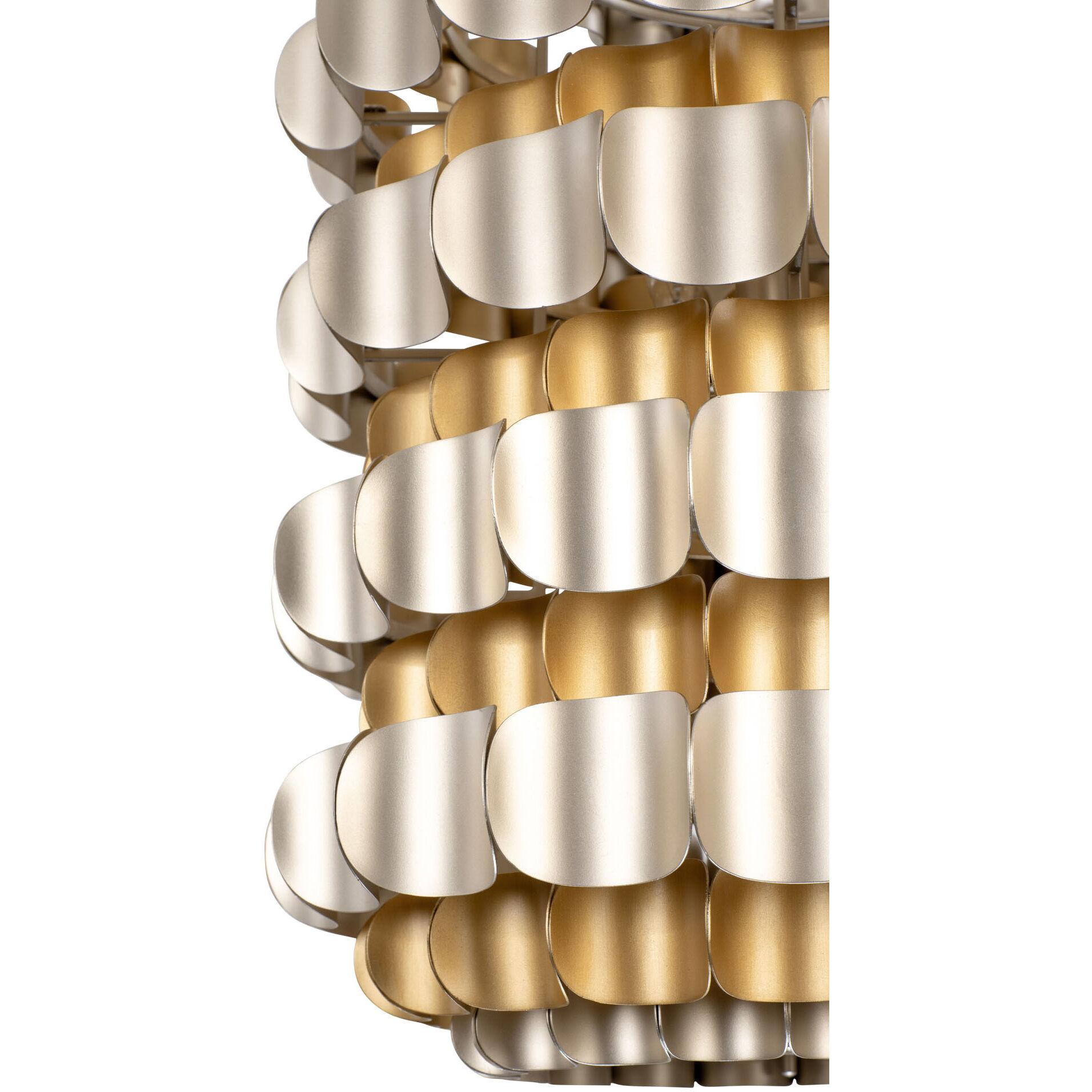 Swoon 6 Light 20 inch Antique Gold/Gold Dust Foyer Pendant Ceiling Light, Smithsonian Collaboration