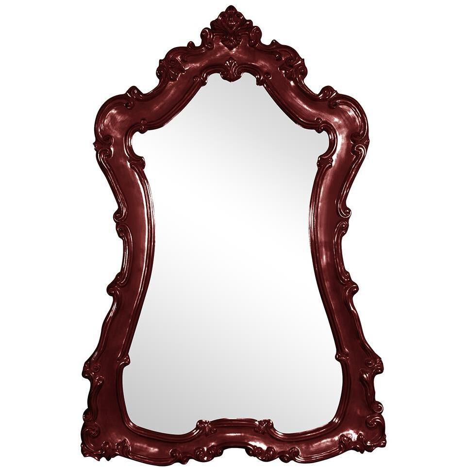 Lorelei 89 X 60 inch Burgundy Mirror