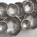 Gala 45.75 X 45 inch Antique Nickel Mirror