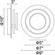 Private I LED 9 inch Matte Black Wall Sconce Wall Light
