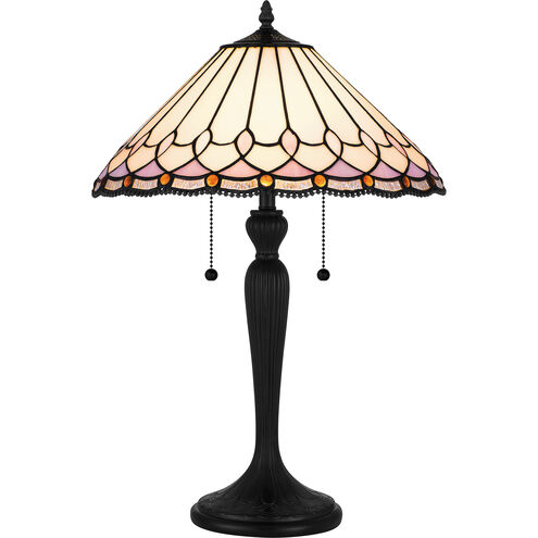 Inez 24 inch 75.00 watt Matte Black Table Lamp Portable Light