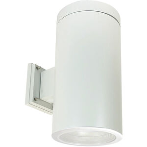 Line Voltage 1 Light 8 inch White with White and White Wall Mount Cylinder Wall Light