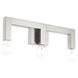 Solna 3 Light 22 inch Brushed Nickel Vanity Sconce Wall Light