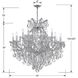 Maria Theresa 19 Light 35 inch Polished Chrome Chandelier Ceiling Light
