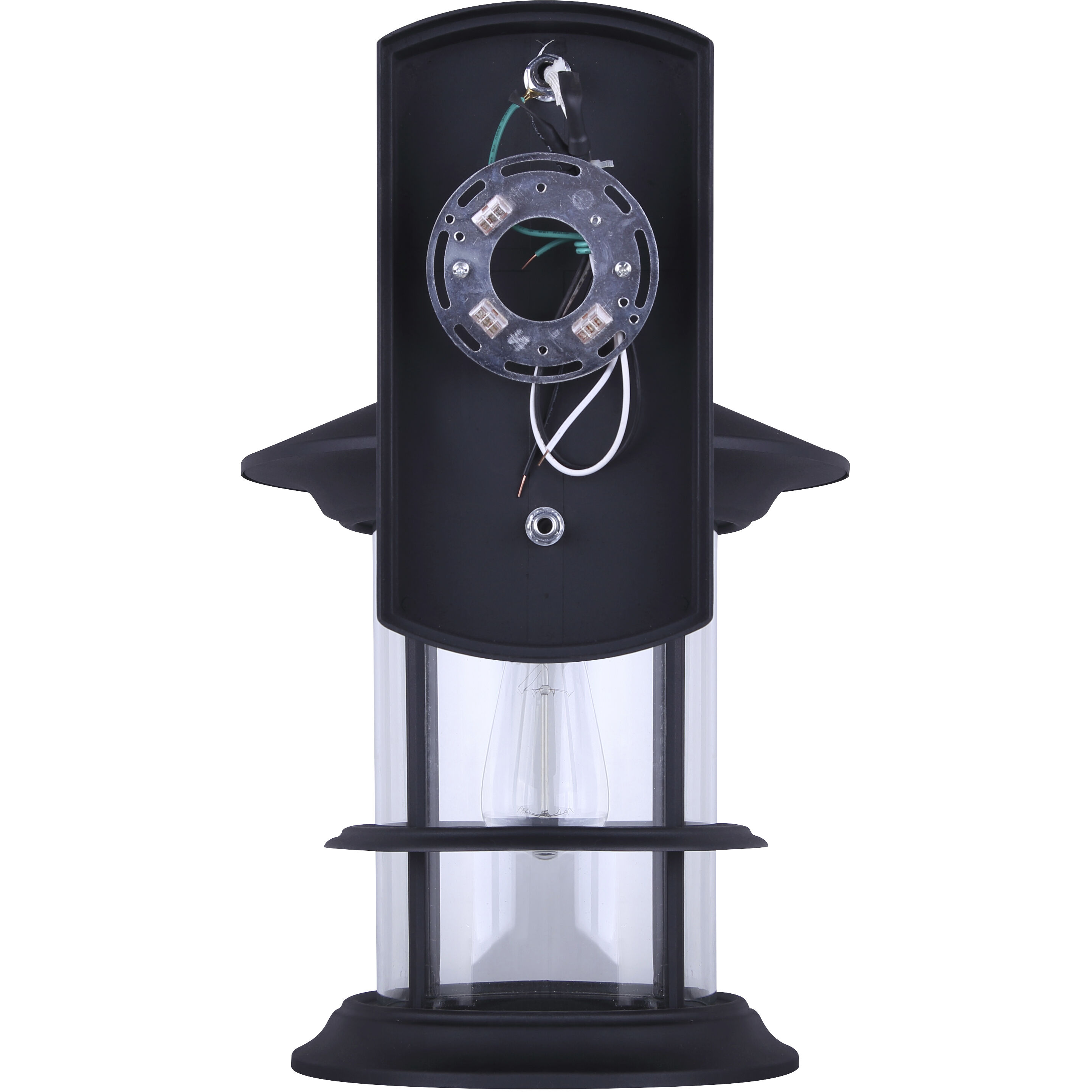 Madison 1 Light 19 inch Black Outdoor Downlight