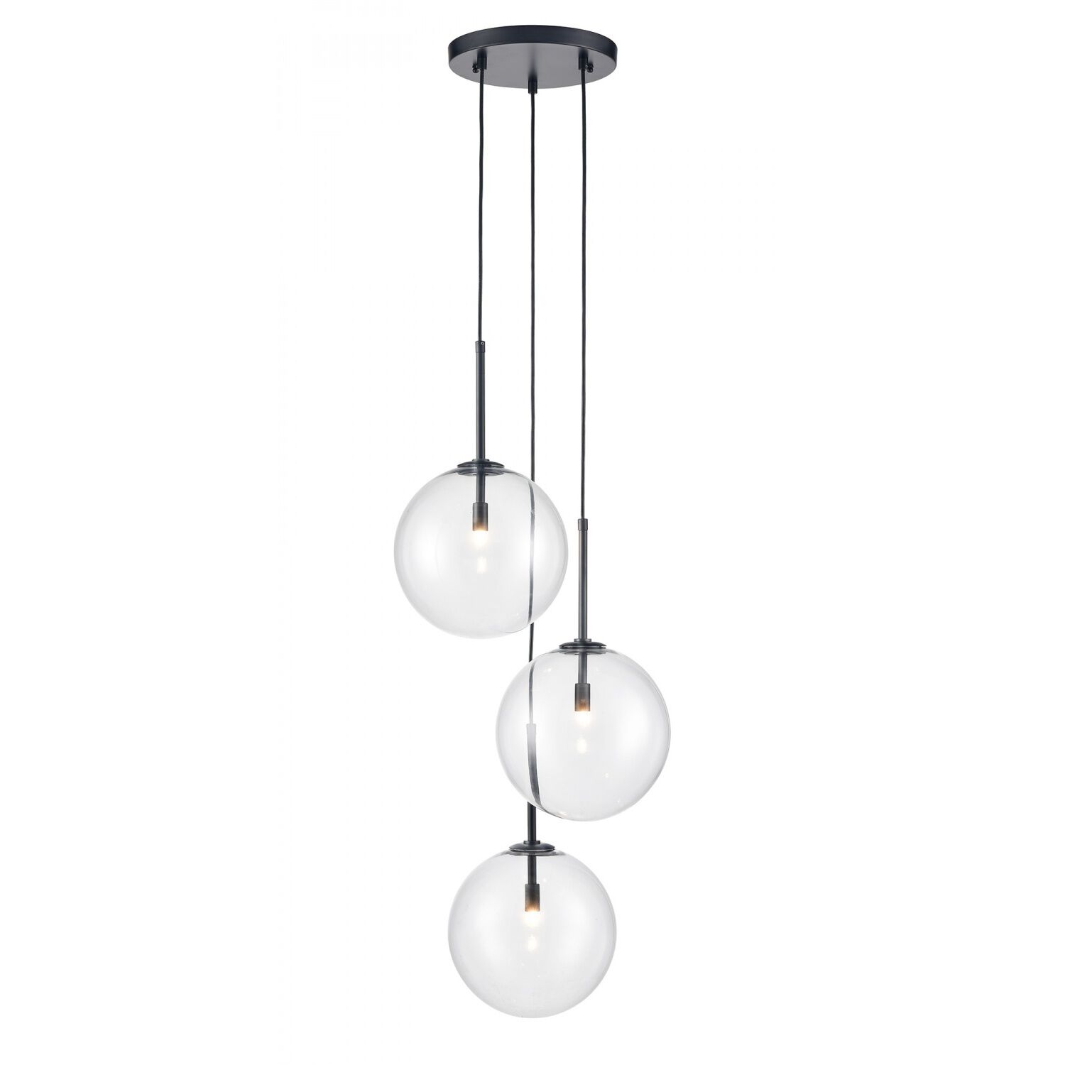 Delilah 3 Light 17.00 inch Pendant